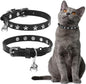 EXPAWLORER Halloween Leather Cat Collar by EXPAWLORER