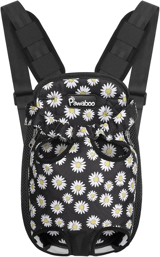Pawaboo Adjustable Dog Carrier Purses, Pet Front Cat Travel Bag Dog Carrier by Pawaboo