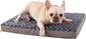 Orthopedic Memory Foam Bed for Medium Dogs, Cooling Crate Mat by ABETTERLIFEWITHPET