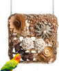 Bird Foraging Toys Natural Bird Toys Conure Toys Parrot Shredding Hanging Toys by Unknown