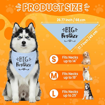 Big Sister&Baby Security in Training Dog Bandana, Dog Bandanas - Image 3