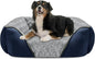INVENHO X-Large Dog Bed Rectangle Washable Orthopedic Soft Calming Sleeping by INVENHO