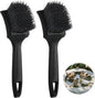 2 Pcs Brush for Bird Baths Black Hard Bristle Cleaning Brush by HFYZZ