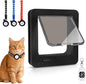 Smart Cat Door for Interior & Exterior, Flap Opening is 7.67’’ by 7'', RFID Cat by Unknown