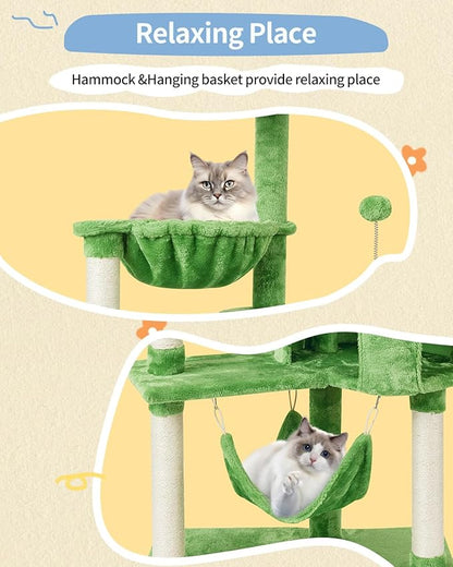 KIYUMI Cat Tree Cat Tower Condo - Image 4