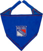 Pets First NHL New York Rangers TIE Bandana, Size Large/X-Large. Dog Bandana by PETSFIRST