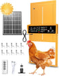 2025 Upgrade 7W Solar Power Chicken Door, Pet Deluxe Automatic Chicken Coop Door by PetDeluxe