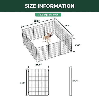 FXW MiniPaws Unleashed Dog Playpen, Expandable & Portable Design - Image 6