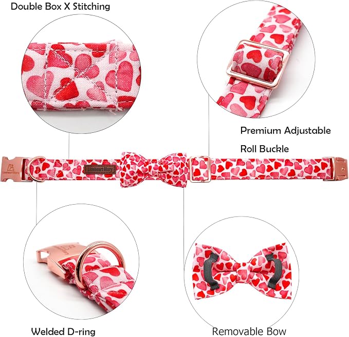 Lionheart Glory Dog Bow Collar - Image 2