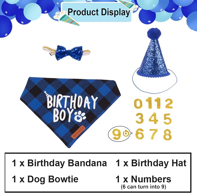 ADOGGYGO Dog Birthday Party Supplies - Image 3