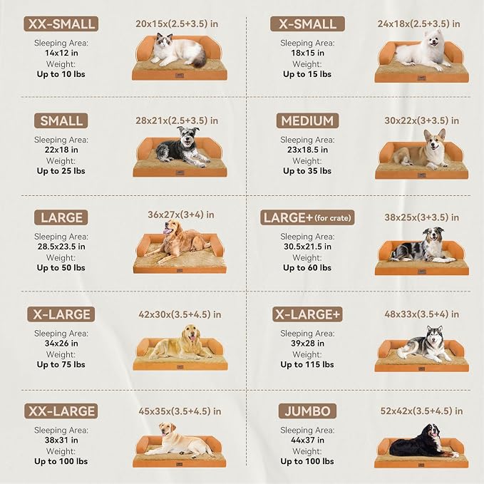 Large Dog Bed Orthopedic Washable, Orthopedic Dog Beds - Image 3