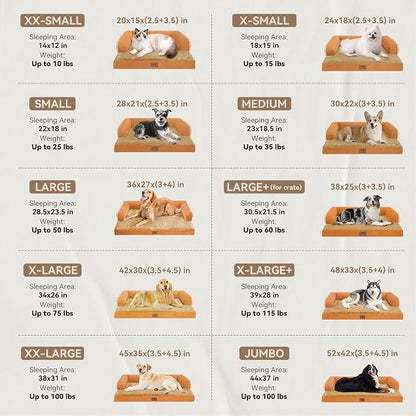 Large Dog Bed Orthopedic Washable, Orthopedic Dog Beds - Image 3