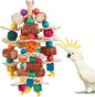 lovyoCoCo Parrot Toys Bird Toys Natural Corn Cob Bird chew Toys by lovyoCoCo