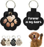 Personalized Dog Hair Keychain Pet Fur Keepsake Pet Memorial Cute Storage by Unknown