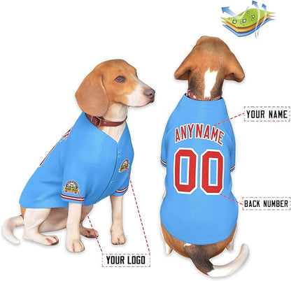 Custom Dog Baseball Jersey - Image 3
