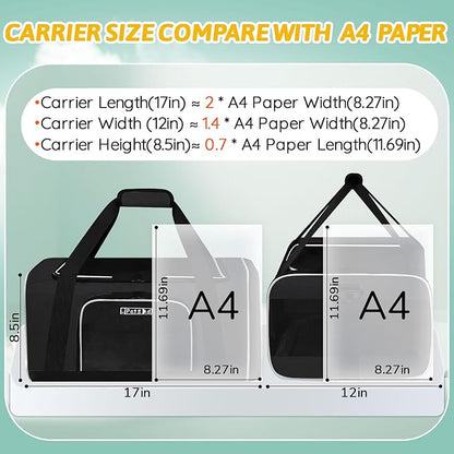 Petskd Pet Carrier 17x12x8.5 JetBlue Allegiant Airline Approved, Pet Travel - Image 3