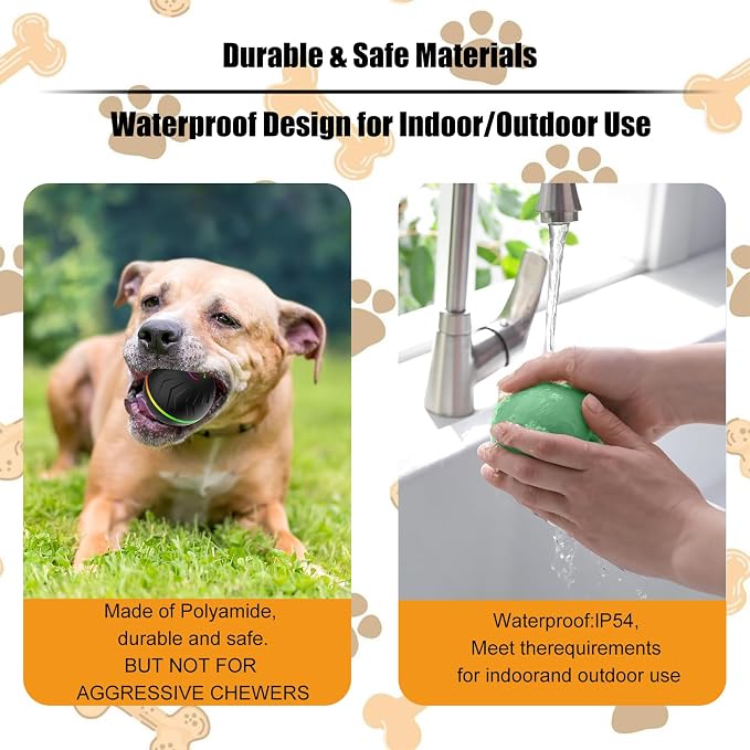 Interactive Dog Toys Dogs Ball, Moving Dog Toy - Image 5