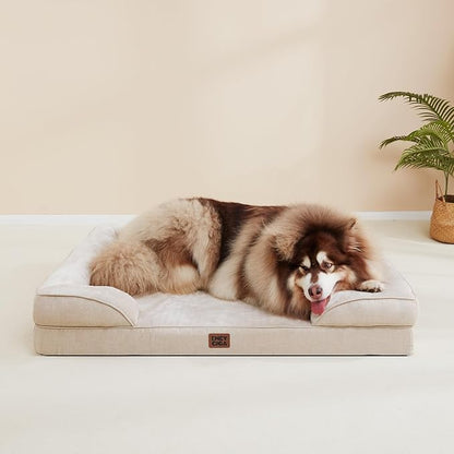 EHEYCIGA Orthopedic Dog Bed for Medium Dogs, Waterproof Memory Foam Medium Dog - Image 9