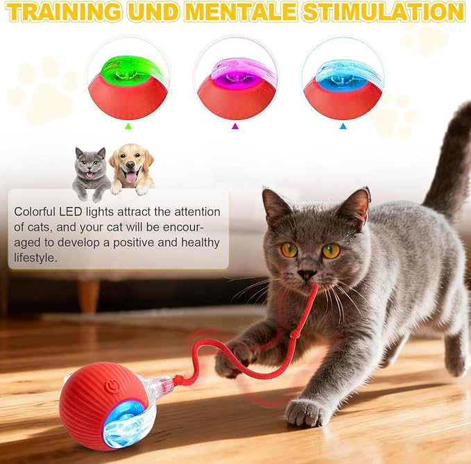 3-Pack Interactive Cat Toys Ball - Image 3