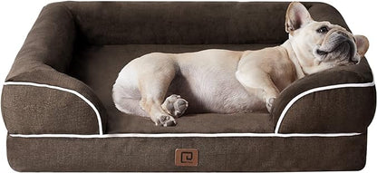 EHEYCIGA Orthopedic Dog Bed for Medium Dogs, Waterproof Memory Foam Medium Dog by EHEYCIGA