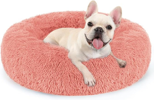 rabbitgoo Calming Dog Bed for Small Medium, 27 inches Pet Bed Machine Washable by rabbitgoo