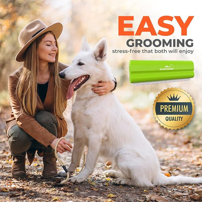 EasyGroomer Deshedding Brush for Dogs & Cats – Undercoat Grooming Tool for - Image 8