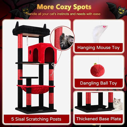 Globlazer Gothic Cat Tree Tower - Image 5