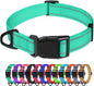 TagME Reflective Nylon Dog Collars, Adjustable Classic Pet Collar by TagME