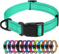TagME Reflective Nylon Dog Collars, Adjustable Classic Pet Collar by TagME