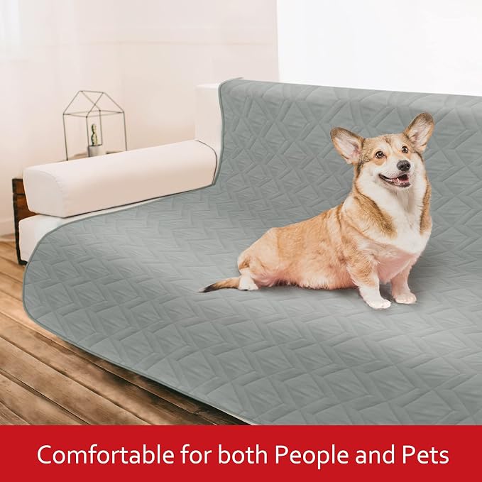 Moonsea Waterproof Dog Bed Cover Antislip Pet Blanket Sofa Couch Furniture - Image 5