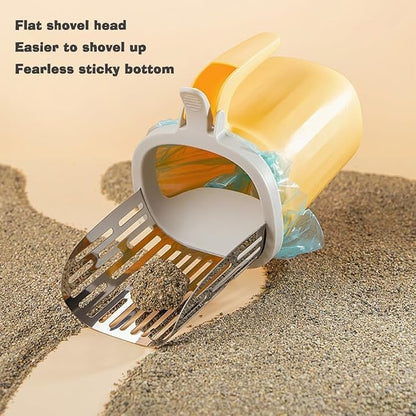 Cat Litter Scoop, Large Capacity Mess-Free Cat Litter Scooper - Image 3
