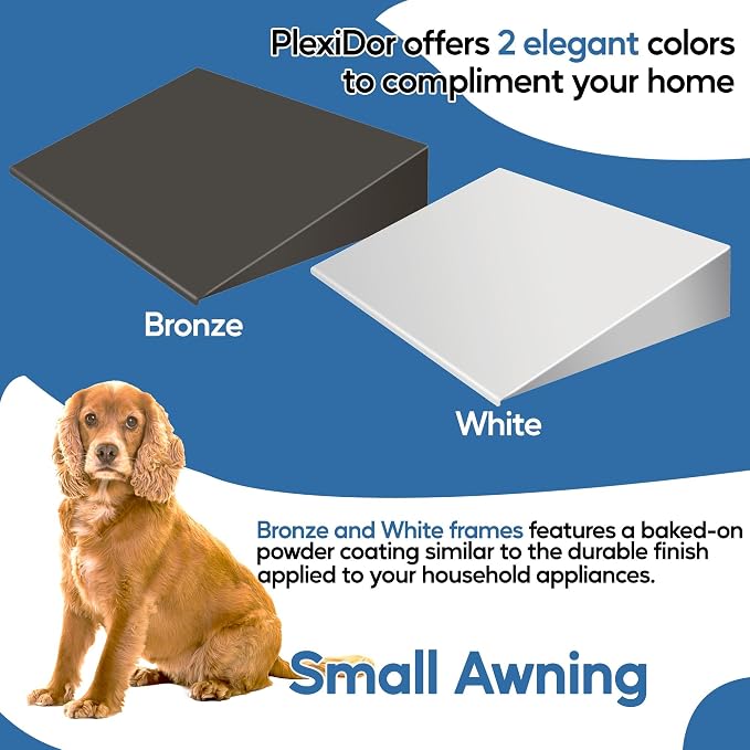 Plexidor Performance Pet Doors Universal Pet Door Awning - Image 7