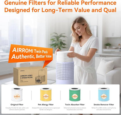 AIRROMI Air Purifier for Bedroom - Image 9