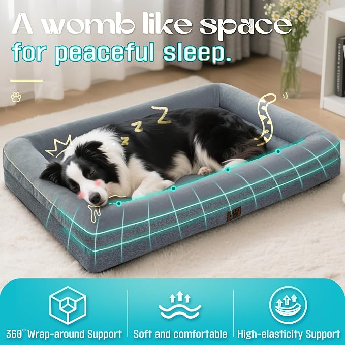 Waterproof Memory Foam Dog Beds - Image 3