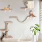 Cat Shelves for Wall，Solid Wood Cat Wall Furniture by MADNIU