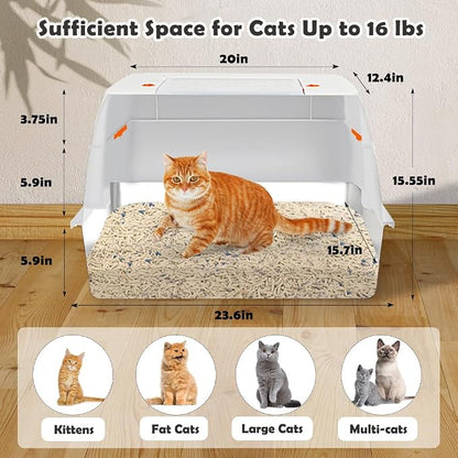 Vivifying Stainless Steel Litter Box - Image 2