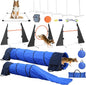 Agility Training Equipment for Dogs, Dog Agility Equipment for Backyard&Indoor by POPMOON