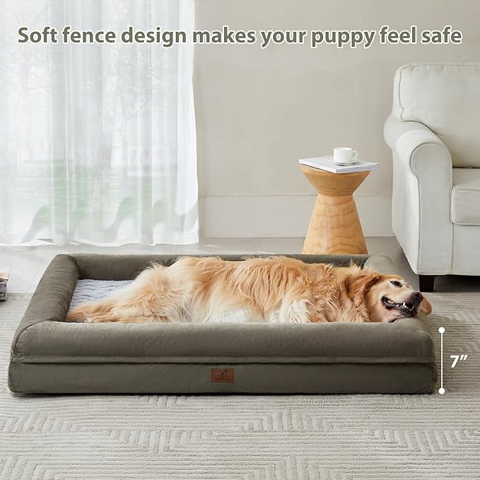 WNPETHOME XXL Extra Large Dog Bed, Washable Dog Couch - Image 6