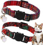 Unique style paws 2 Pack Christmas Kitten Collar Breakaway by Uniquestylepaws
