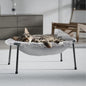 Elevated Cat Bed, Glow-in-The-Dark Fabric Cat Hammock Bed by POMESEA