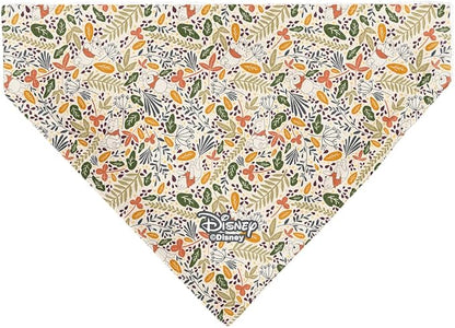 Disney Pet Bandana Winnie The Pooh Smiling Face Foliage Collage Multi Color - Image 2