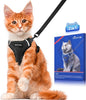 Halypet Cat Harness and Leash Set Escape Proof Soft Adjustable Cat Leash by DOMoreWithYourPet
