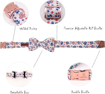 Lionheart American Flag Dog Collar - Image 4