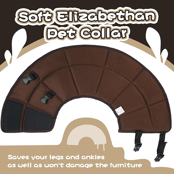 Dog Cone for Large Dogs After Surgery, Soft Dog Cone Collar for Dogs to Stop - Image 7