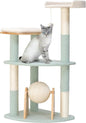 Kitty City Triple Perch Wooden Cat Tower by KittyCity