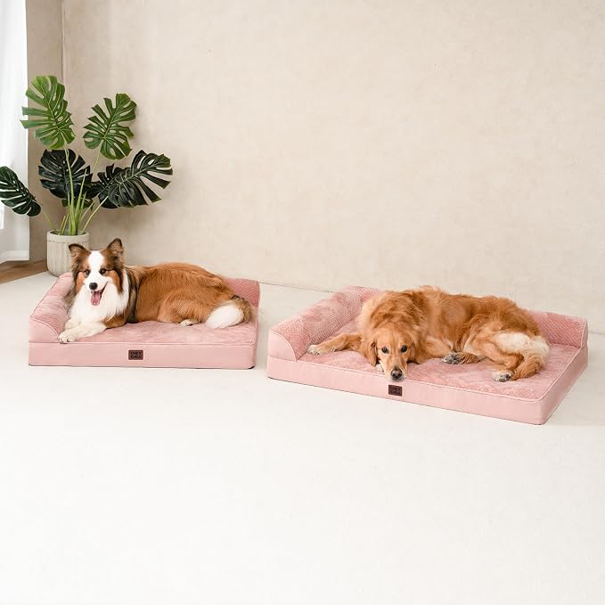 EHEYCIGA Orthopedic Dog Bed Medium Size Dogs, Memory Foam Dog Bed - Image 9