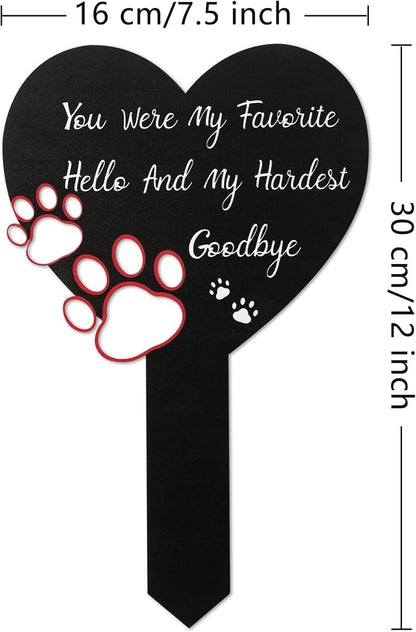 BUoonyer Pet Memorial Graves Markers - Image 2