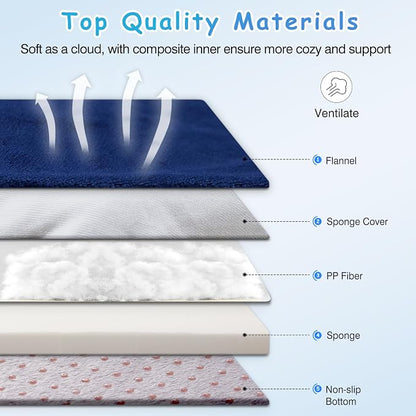 Magic Dog Super Soft Extra Large Dog Bed Jumbo Pet Beds Orthopedic 47 Inch - Image 6
