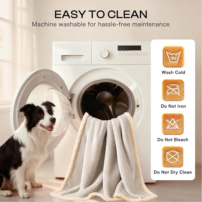 Luciphia Waterproof Pet Blanket, Liquid Pee Proof Dog Blanket - Image 8