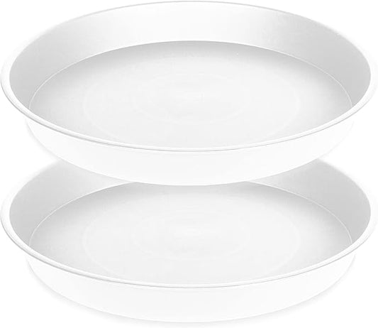 2 Pack of Bird Bath Bowl 12", 1.6" Depth, 10 12 inch Birdbath Bowls Dish Only by Bleuhome